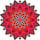 download Mandala Yellow clipart image with 315 hue color