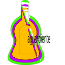 download Botella Aguardiente clipart image with 45 hue color