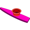 download Kazoo clipart image with 315 hue color