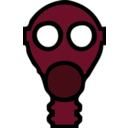 download Gas Mask clipart image with 270 hue color