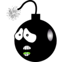 download Bomb Icon clipart image with 90 hue color