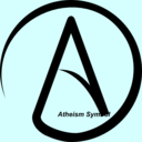 download Atheism Symbol A In Circle clipart image with 180 hue color