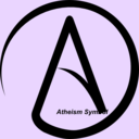 download Atheism Symbol A In Circle clipart image with 270 hue color