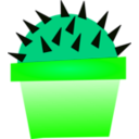 download Kaktus clipart image with 90 hue color