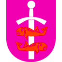 download Gdynia Coat Of Arms clipart image with 315 hue color