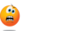 Smiley Terrified Yellow Emoticon