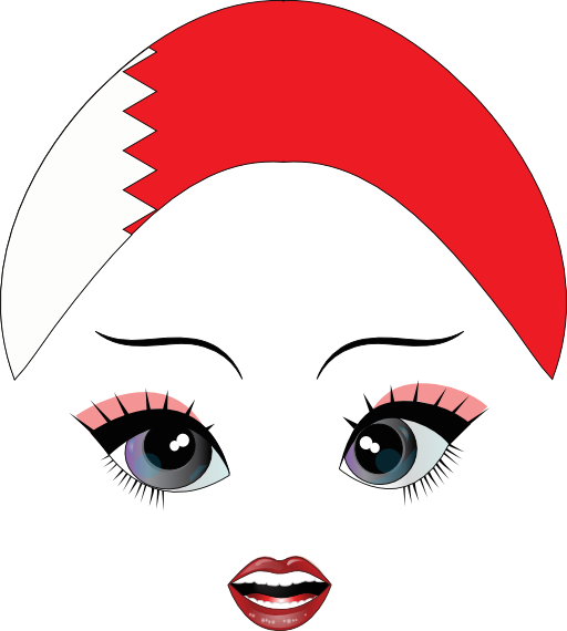Pretty Bahrani Girl Smiley Emoticon