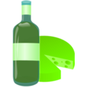 download Wine And Cheese clipart image with 45 hue color