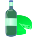 download Wine And Cheese clipart image with 90 hue color