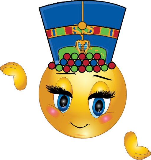 Pharaoh Girl Smiley Emoticon
