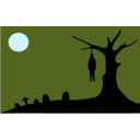 download Macabre Hanging clipart image with 135 hue color