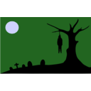download Macabre Hanging clipart image with 180 hue color