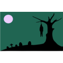 download Macabre Hanging clipart image with 225 hue color
