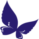 download Butterfly clipart image with 0 hue color