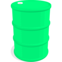 download Barrel clipart image with 90 hue color
