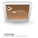 download Terminal clipart image with 180 hue color