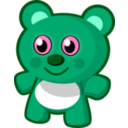 download Little Bear Toy clipart image with 135 hue color