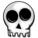 download Feraliminal Skull Remix clipart image with 180 hue color