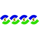 download Logo Eye clipart image with 270 hue color