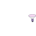 download Led Lightbulb clipart image with 225 hue color