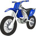 download Motobike clipart image with 225 hue color