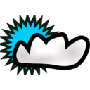 download Clouds clipart image with 135 hue color