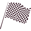 download Chequered Flag Icon clipart image with 135 hue color