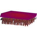 download Scrub Brush Michael Moor clipart image with 315 hue color