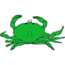 download Crab clipart image with 135 hue color