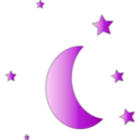 download Crescent Icon clipart image with 90 hue color