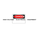 Danger High Voltage Electrical Equipment