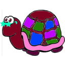 download Tortuga clipart image with 225 hue color