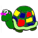 download Tortuga clipart image with 0 hue color
