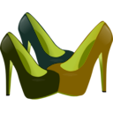 download Women Heels clipart image with 45 hue color