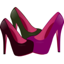 download Women Heels clipart image with 315 hue color