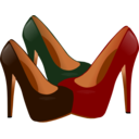 download Women Heels clipart image with 0 hue color