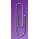 download Paperclip clipart image with 90 hue color