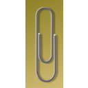 download Paperclip clipart image with 225 hue color