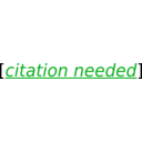 download Citation Needed clipart image with 270 hue color