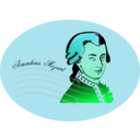 download Mozart clipart image with 135 hue color