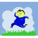 download Jog clipart image with 45 hue color