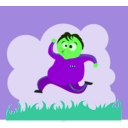 download Jog clipart image with 90 hue color