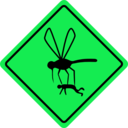 download Mosquito Hazard clipart image with 90 hue color