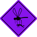 download Mosquito Hazard clipart image with 225 hue color