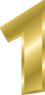 Effect Letters Alphabet Gold