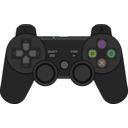 download Playstation3 Gamepad clipart image with 135 hue color