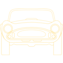 download Shelby Cobra Blueprint clipart image with 45 hue color