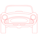 download Shelby Cobra Blueprint clipart image with 0 hue color