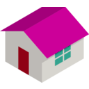 download Cm Isometric Home clipart image with 315 hue color