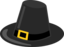 Pilgrim Hat With Black Band